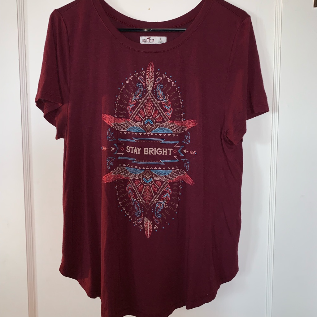 Maroon Tee